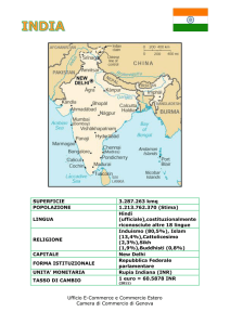 India - Camere di Commercio