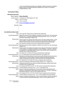 Curriculum vitae