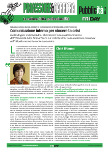 Comunicazione interna per vincere la crisi