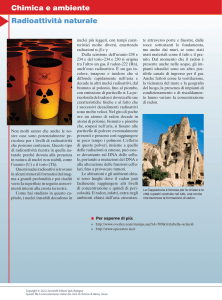 Radioattività naturale