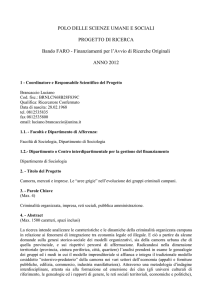 faro 2012 - IRIS Università degli Studi di Napoli Federico II