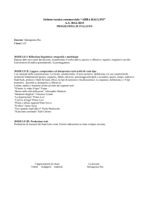 programma ita 1A - Itcs Abba Ballini