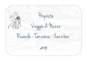 Proposta Viaggio di Nozze Rwanda - Tanzania