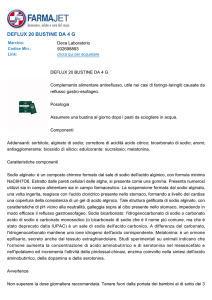 deflux 20 bustine da 4 g