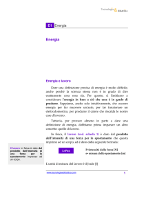 Energia - Tecnologia e didattica