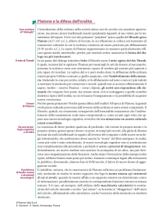 Platone e la difesa dell`oralità