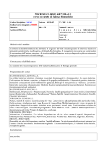 Microbiologia generale