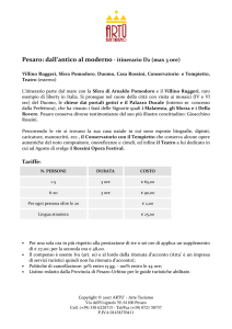 Pesaro: dall`antico al moderno