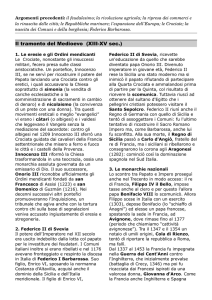 Il tramonto del Medioevo (XIII