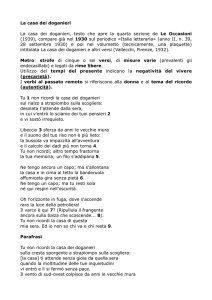 montale - la casa dei doganieri