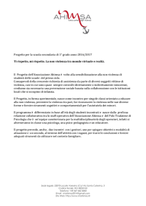 Cliccare qui per visualizzare il Progetto Scuola 2017