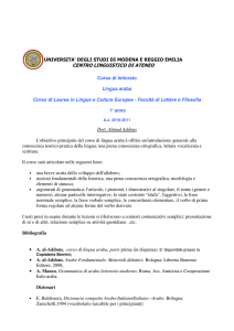 CENTRO LINGUISTICO DI ATENEO