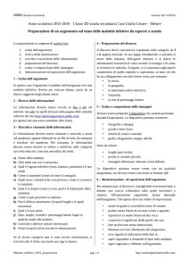 Anno scolastico 2015-2016 Classe 3D scuola secondaria Caio