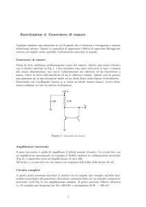 Esercitazione 4: Generatore di rumore