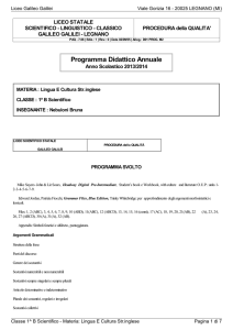 vedi PDF - `Galileo Galilei`