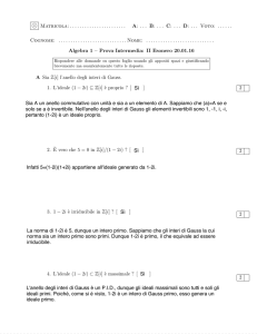 Sì Sia A un anello commutativo con unità e sia a un elemento di A