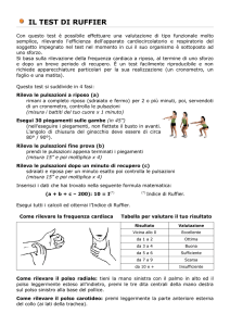 IL TEST DI RUFFIER
