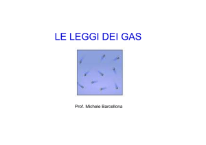 le leggi dei gas - NonSoloFisica.altervista.org