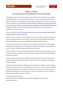 Riflettere e coordinarsi. Giornata di studio per la tutela della libertà