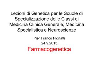 Farmacogenetica