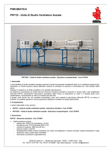 PNEUMATICA PN71D - Unità di Studio Ventilatore Assiale