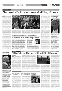 Neomelodici, le accuse dall`Inghilterra