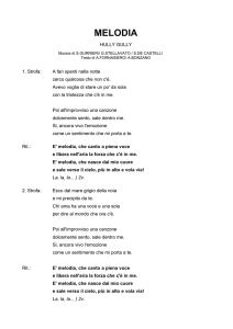 melodia - Gianni Stellavato
