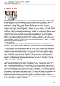 il negazionismo prende casa in vaticano