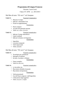 Francese - Istituto "Bandini"