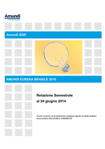 Amundi Eureka Brasile 2016
