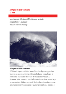 À l`Apres-midi d`un Faune La Mer