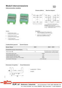 tecnical specification - elm srl