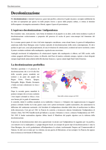 Decolonizzazione