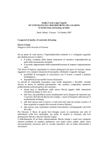 Il sequestro antimafia e il contratto di leasing