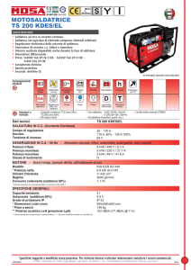 motosaldatrice ts 200 kdes/el