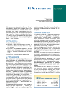 pufa e trigliceridi