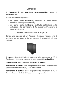 Com`è fatto un Per Computer Com`è fatto un Personal Computer. al