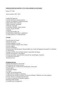 programma di igiene e cultura medico sanitaria