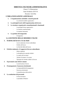 diritto e tecnica amministrativa