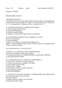 Classe Materia Anno scolast