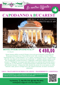 capodanno a bucarest