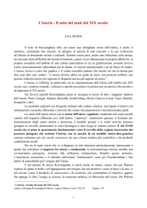 Lisa Attolini, L`isteria – Il mito del male del XIX secolo
