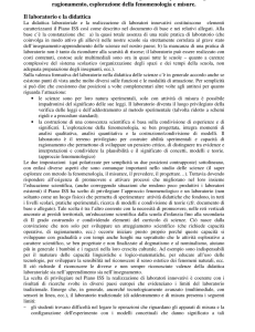Didattica laboratoriale - Istituto agrario Cesena