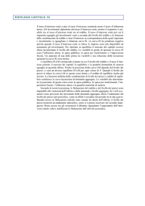 Il tasso d`interesse reale è pari al tasso d`interesse