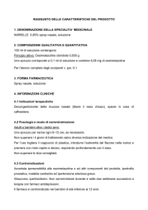 RIASSUNTO DELLE CARATTERISTICHE DEL PRODOTTO 1