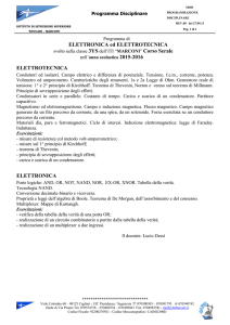 Elettrotecnica ed Elettronica - Buccari