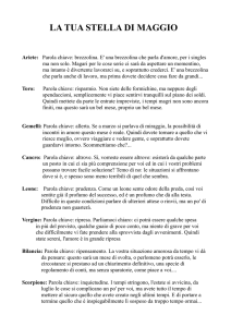 LA TUA STELLA DI MAGGIO