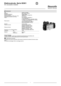 Elettrovalvole, Serie ISO01