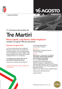 Manifesto delle celebrazioni