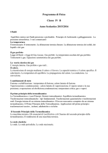 Programma Preventivo di Fisica